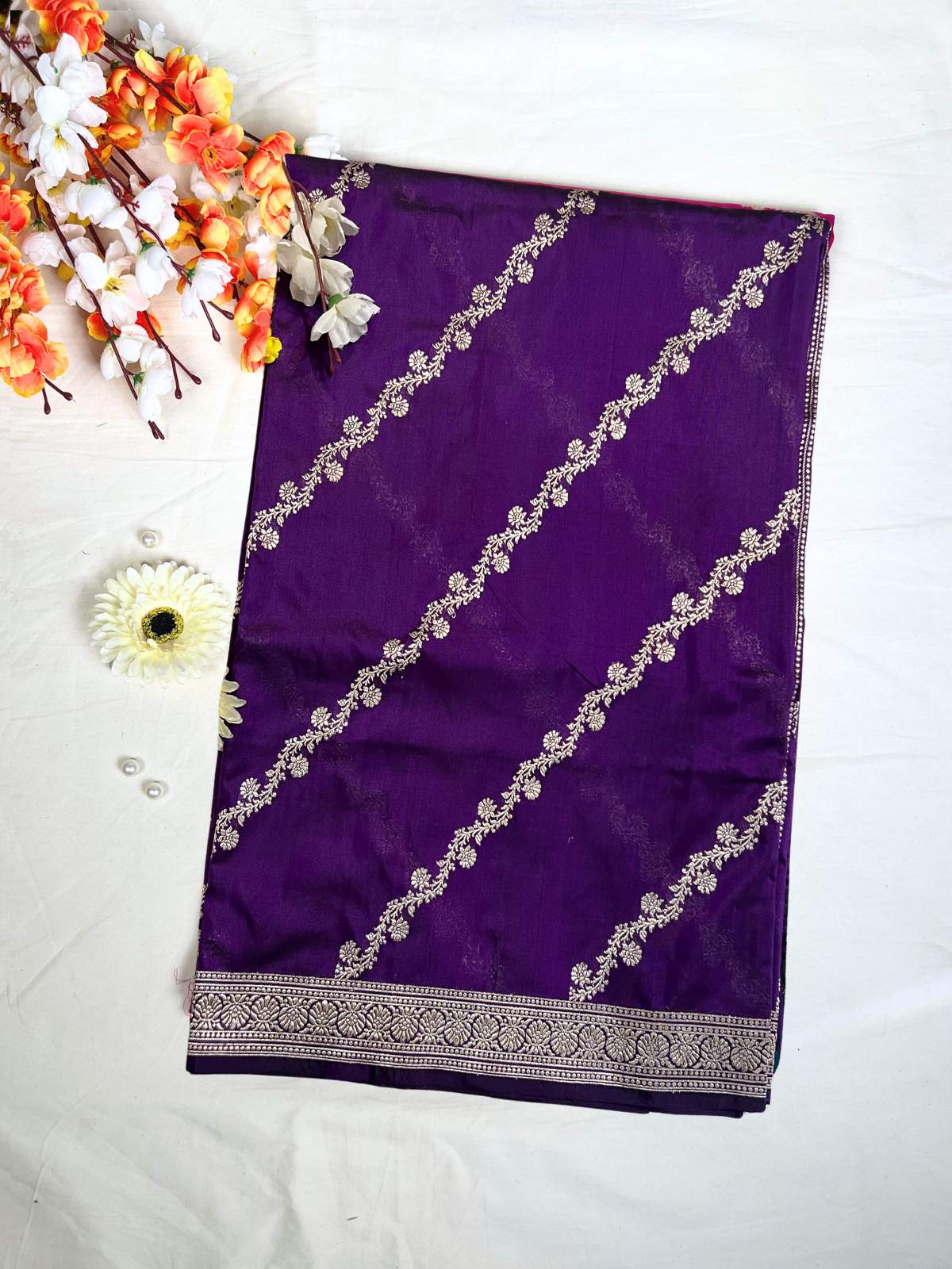 Purple Katan Silk