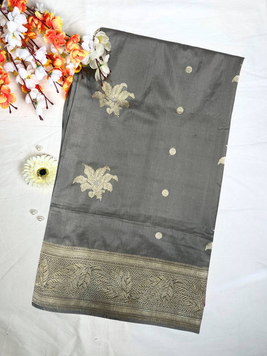Grey Katan Silk