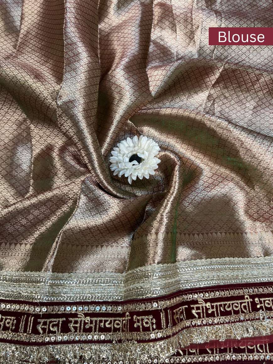 Maroon Hariyali Teej