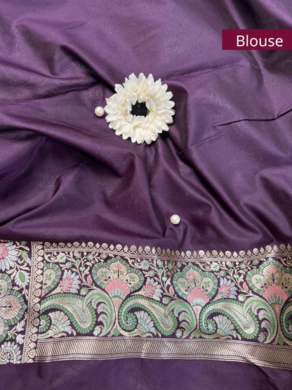 Deep Purple Katan Blouse