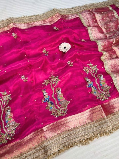 Hot Pink Madhuban