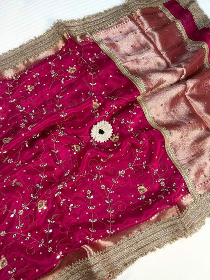 Hot Pink Vasundhara