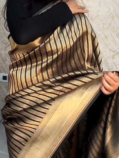 Black Katan Silk