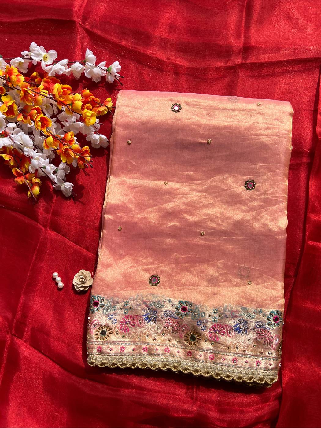 Peach Blush Nakkashi