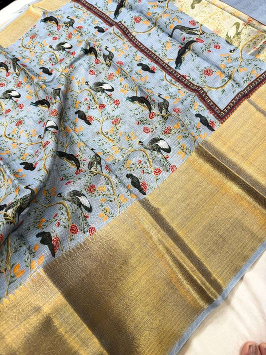 Manipuri Kota silk saree showcasing classic craftsmanship and light feel
