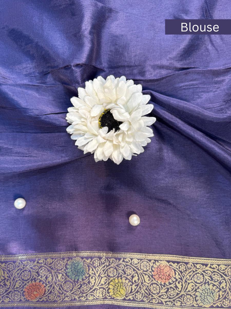 Royal Blue Viscose Silk