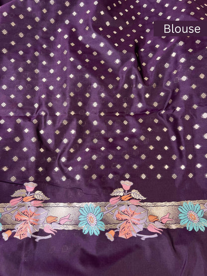 Deep Purple Katan Blouse