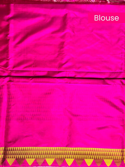 Pink Katan Silk Blouse