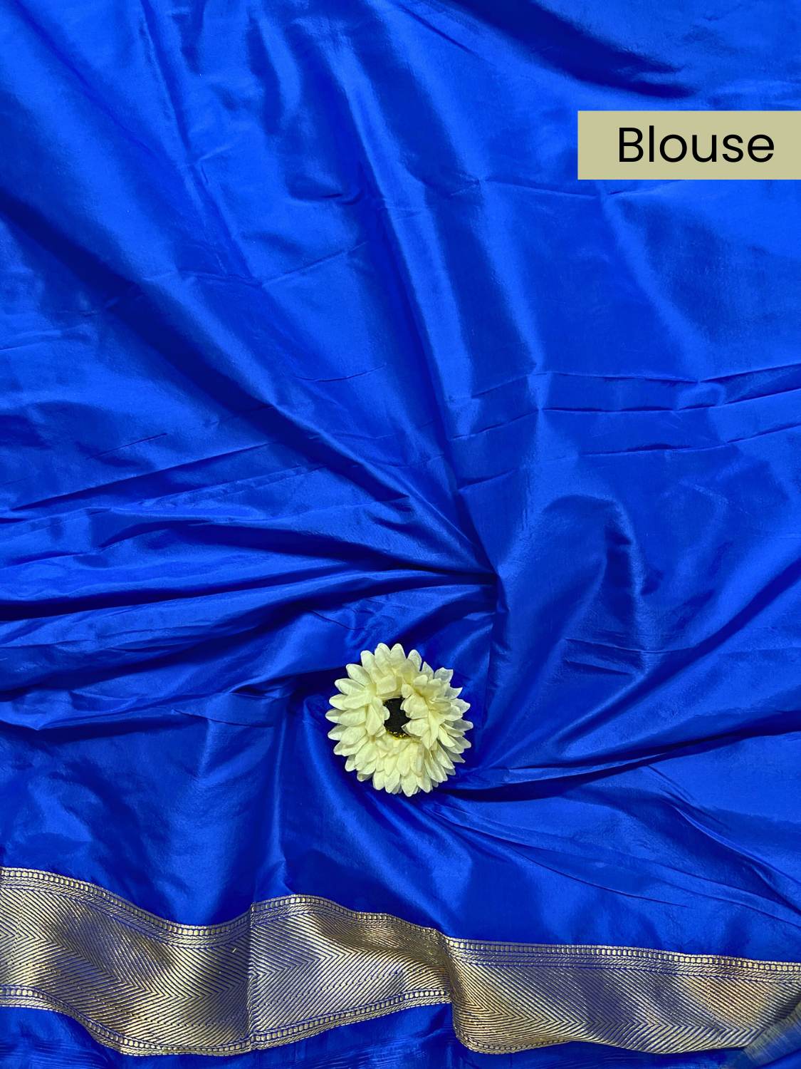 Royal Blue Katan Silk