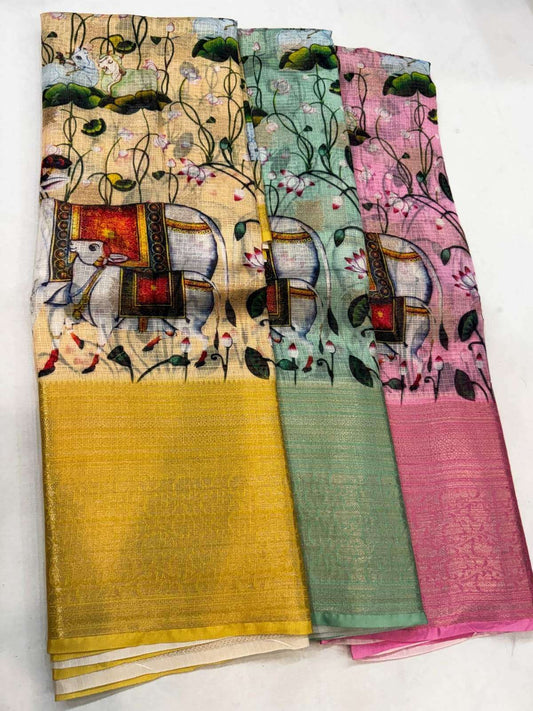 Manipuri Kota silk saree with airy texture and elegant ethnic appeal