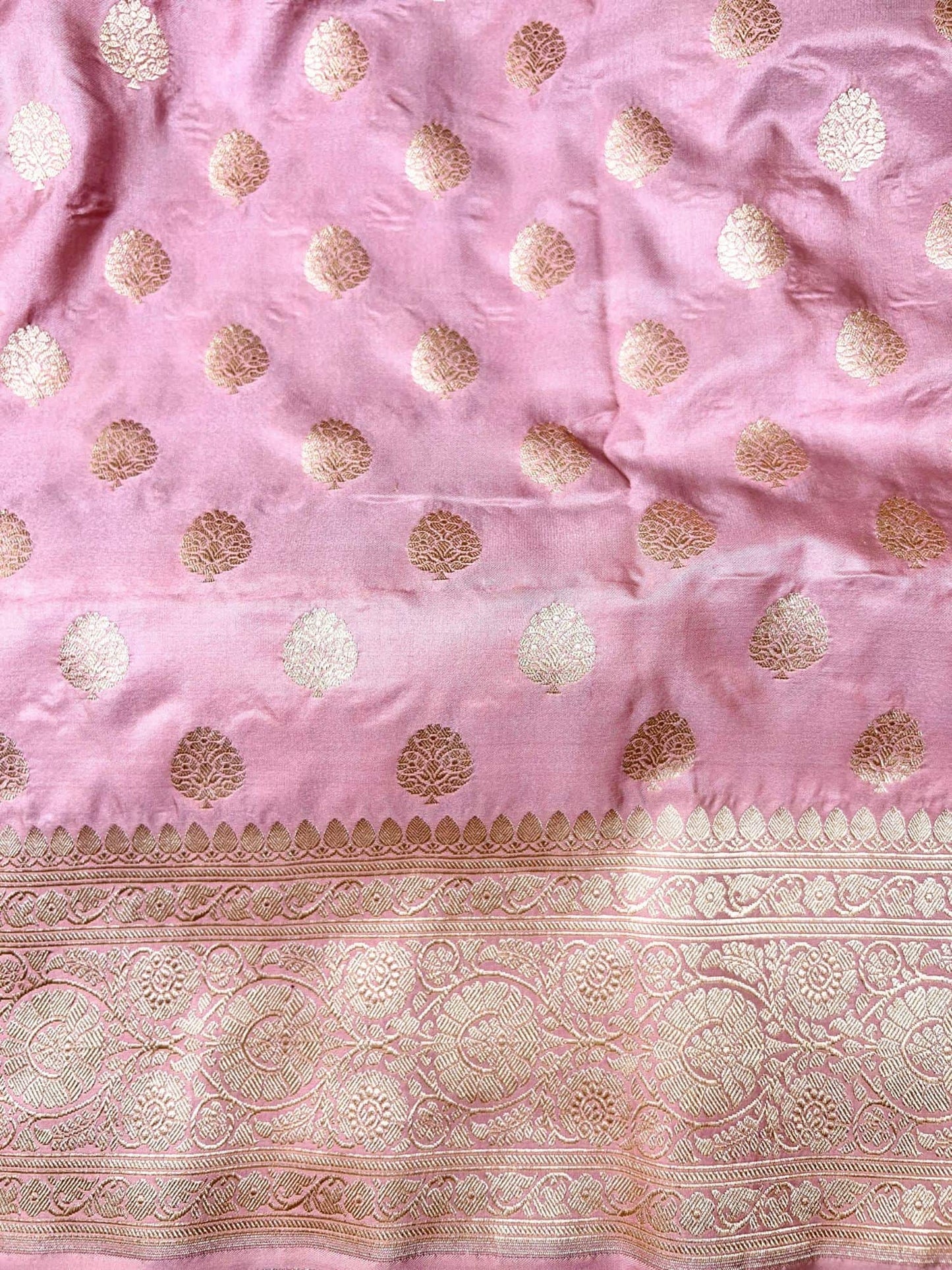 Pink Mashru Silk