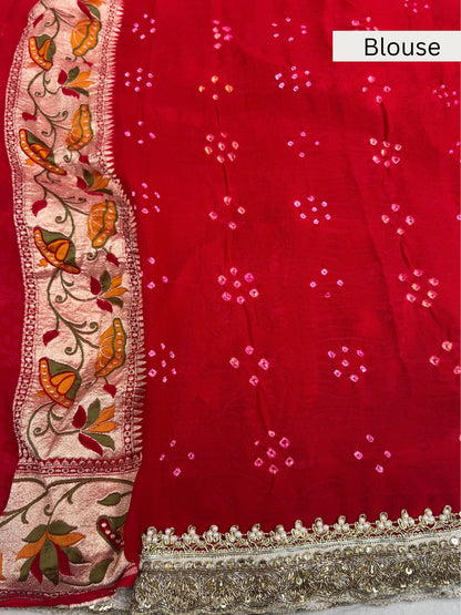 Red Bandhej