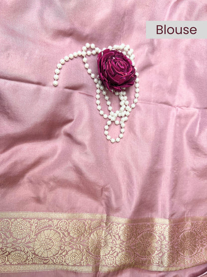 Pink Mashru Silk