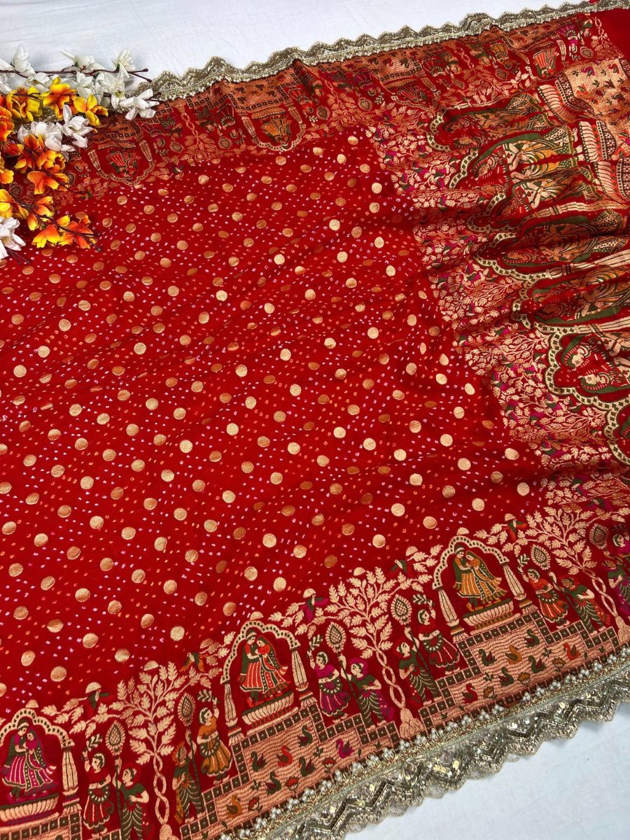 Red Bandhej