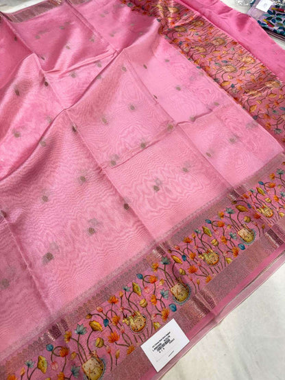 Chiniya silk saree ideal for festive and cultural occasions