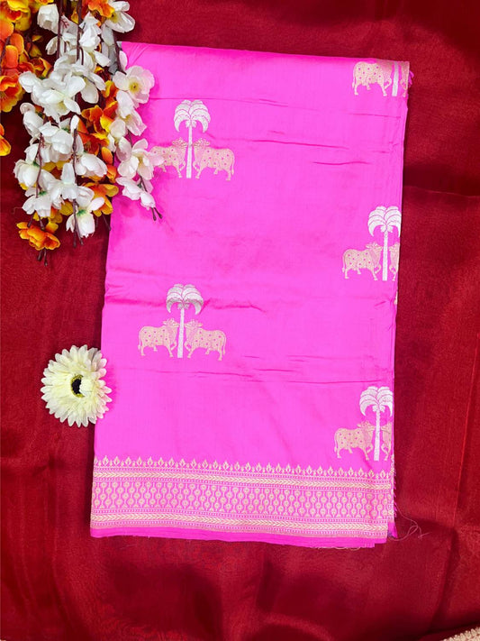 Pink Katan Silk