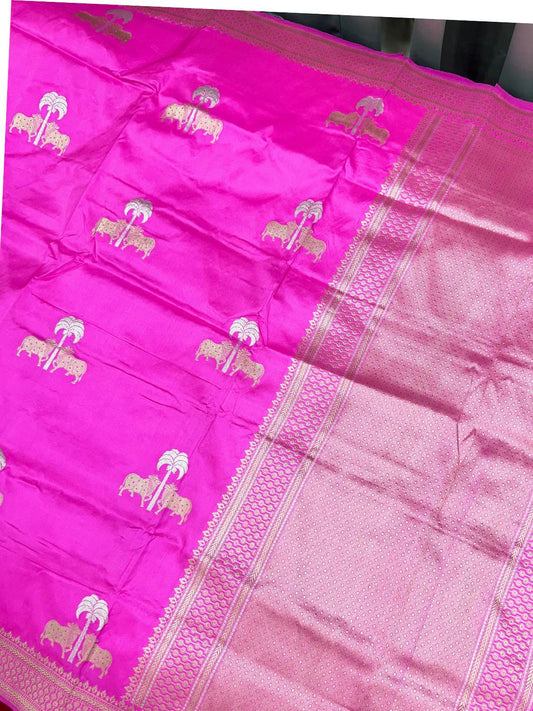 Pink Katan Silk