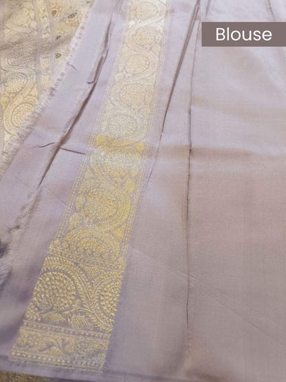 Light Mauve Katan Silk