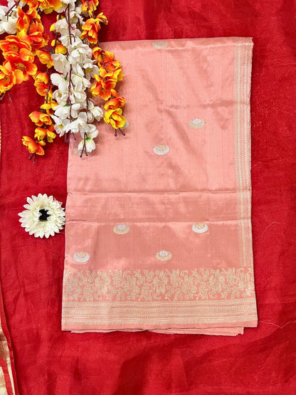 Peach Katan Silk
