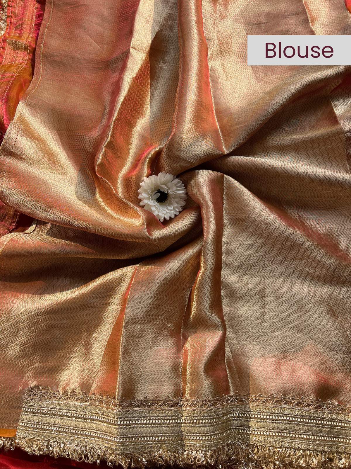 Pink Orange Dhoop Chav Shagun