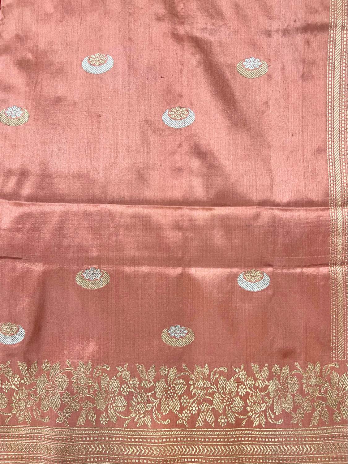Peach Katan Silk