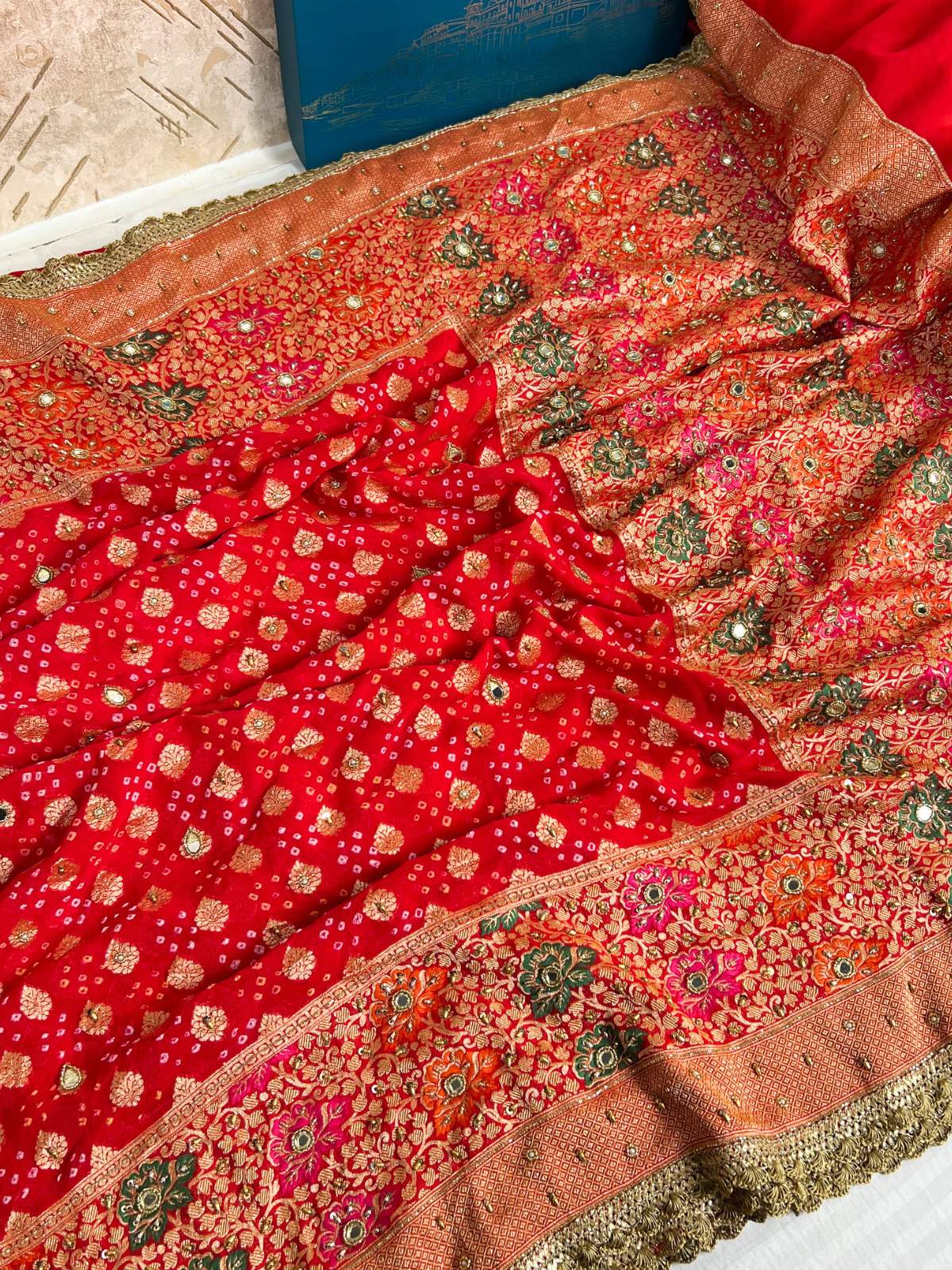 Orange Bandhej