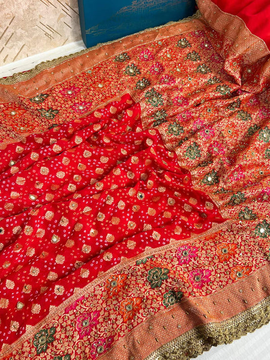 Orange Bandhej