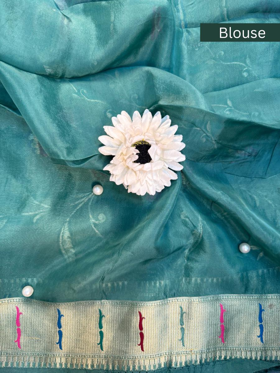 Purple Viscose Silk