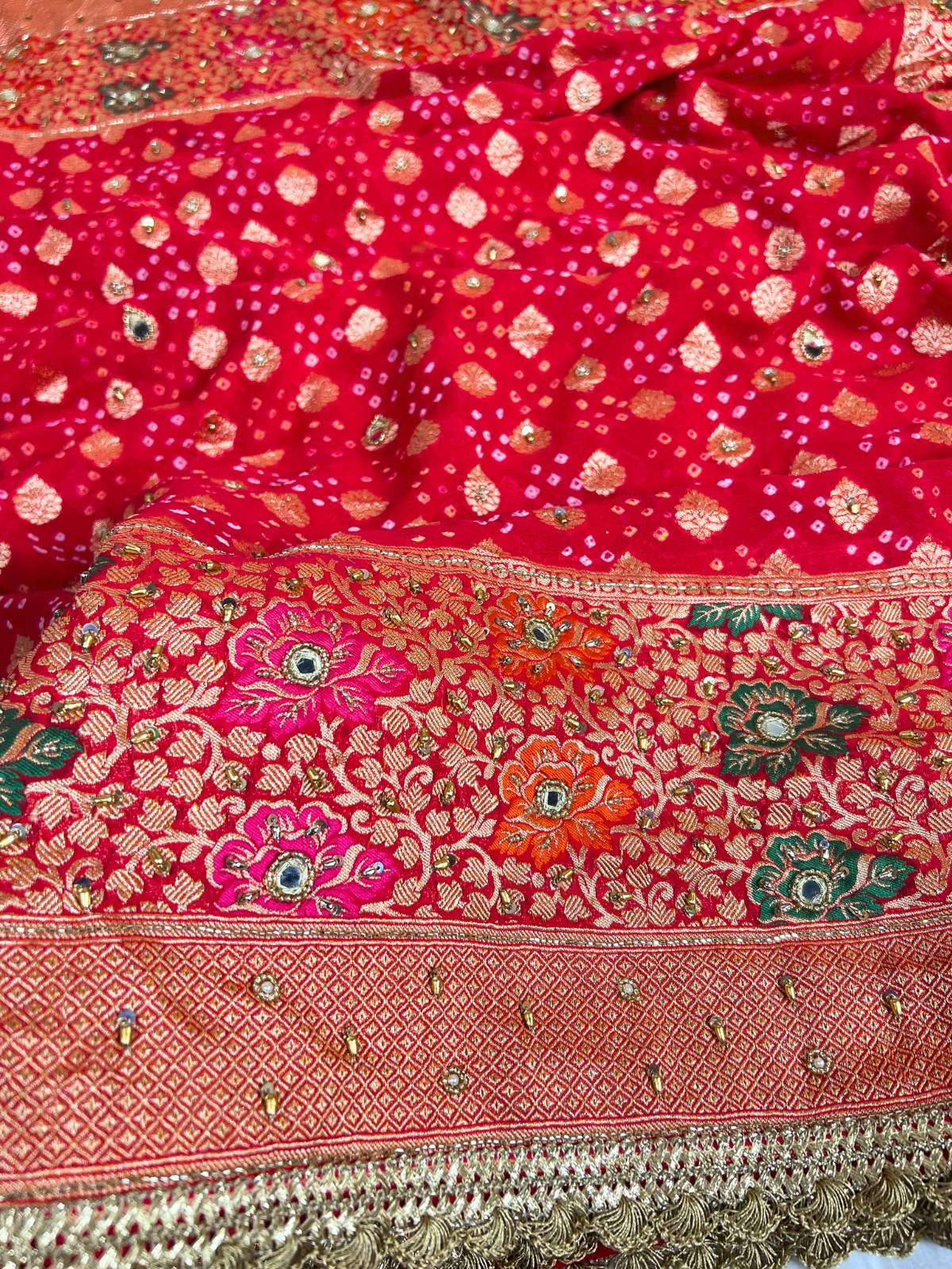 Orange Bandhej