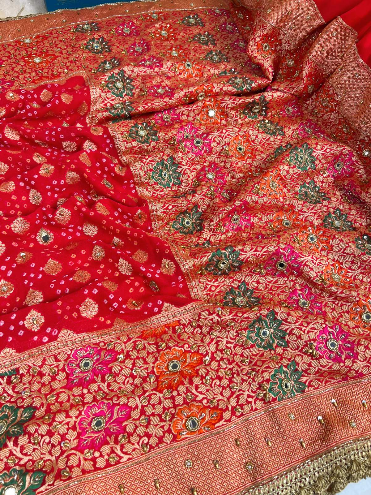 Orange Bandhej