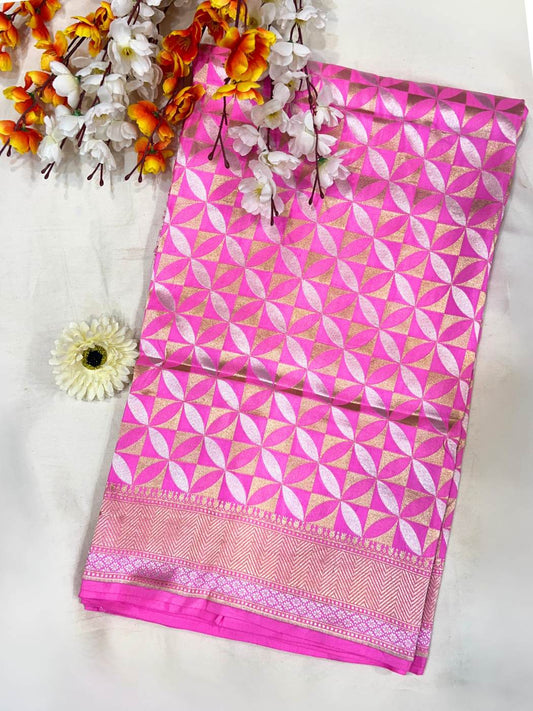 Pink Katan Silk