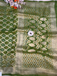 Green Viscose Silk