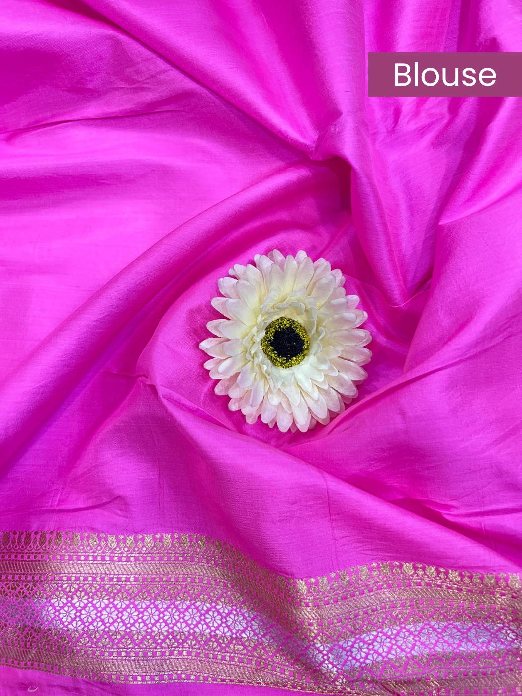Pink Katan Silk blouse