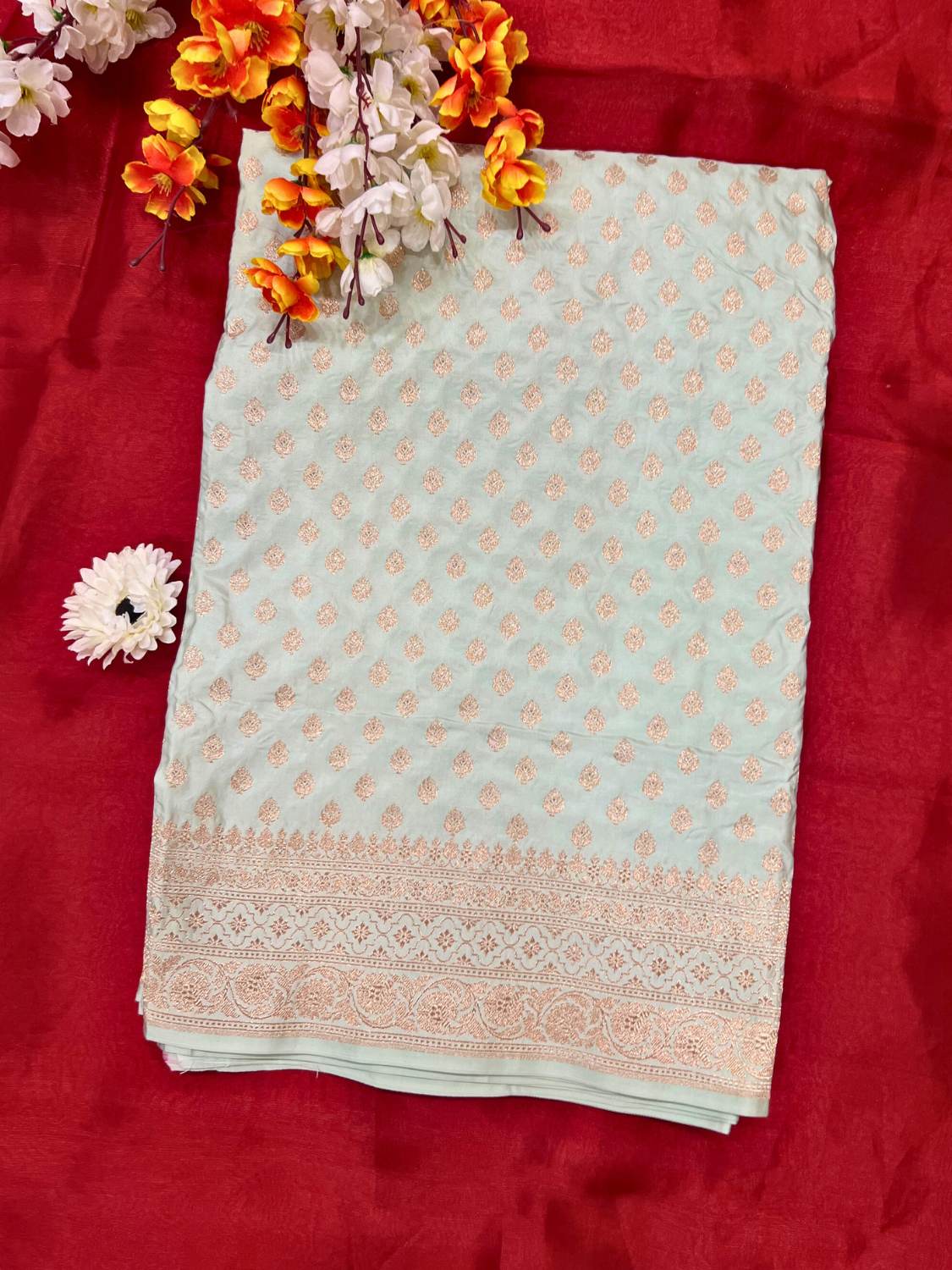 Pista Green Katan Silk