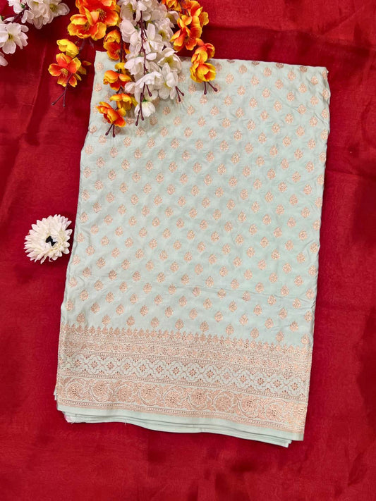 Pista Green Katan Silk