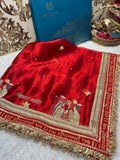 Royal Red Custom Karwa Chauth