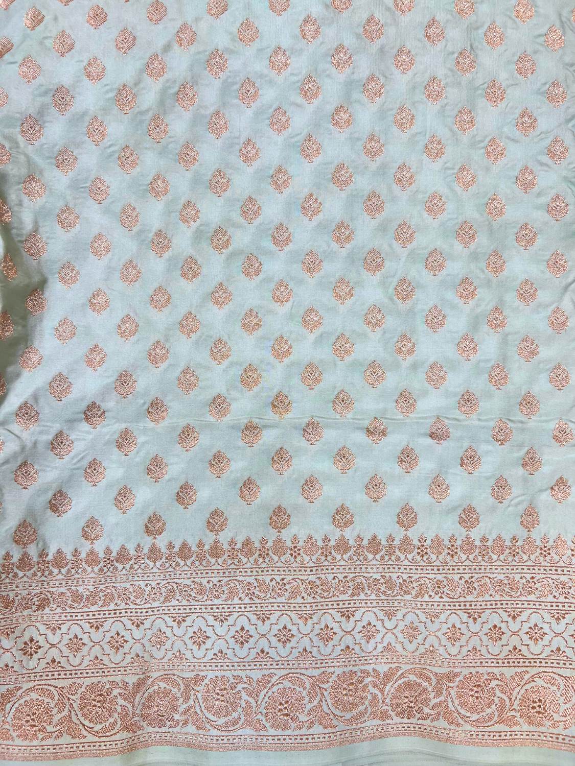 Pista Green Katan Silk