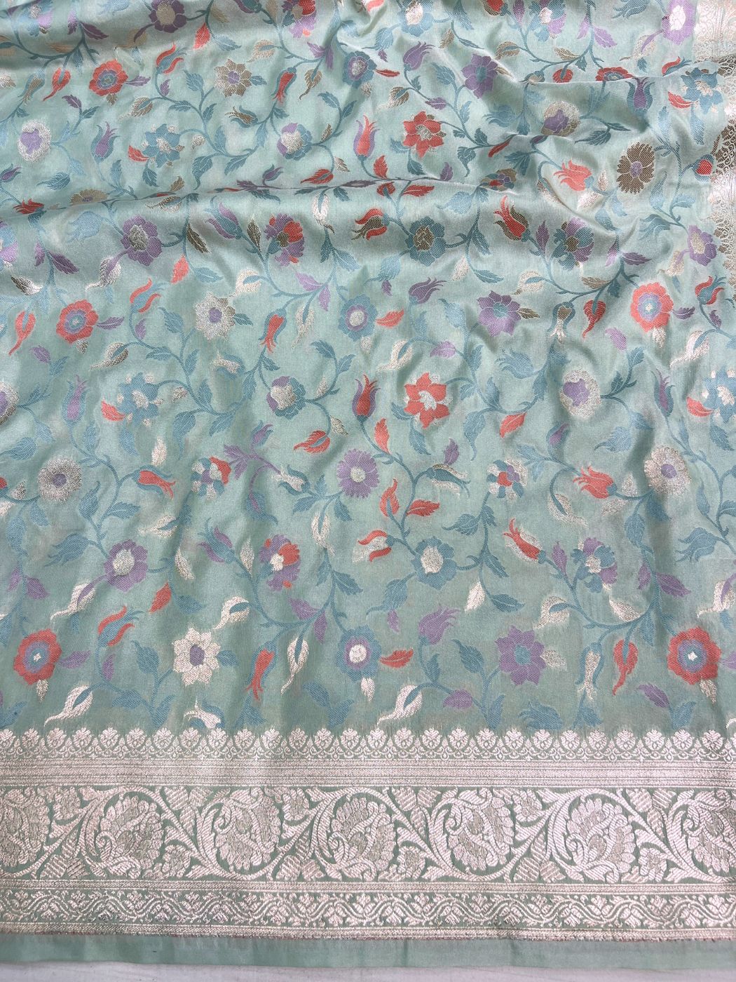 Mint Green Katan Blouse