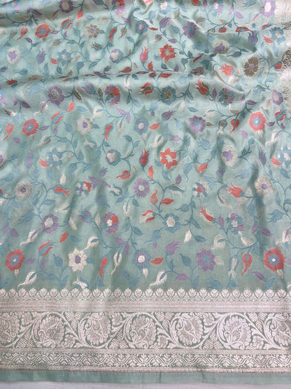 Mint Green Katan Blouse
