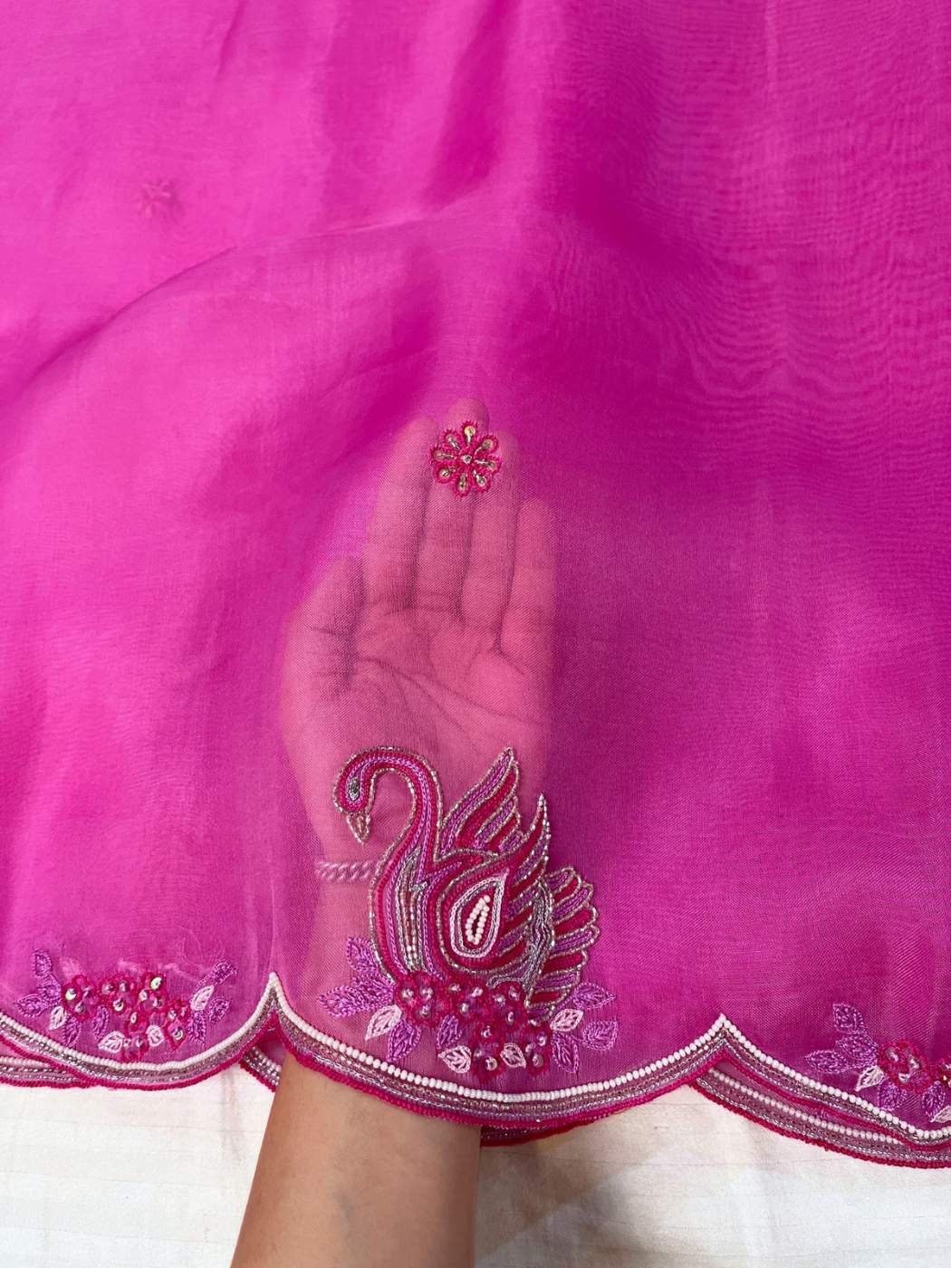 Pink Kora Silk