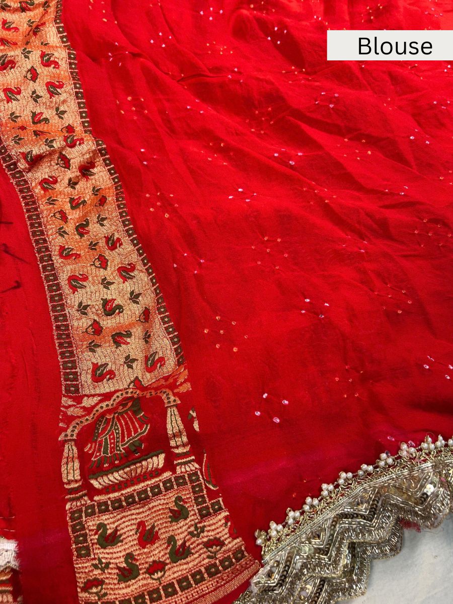 Red Bandhej