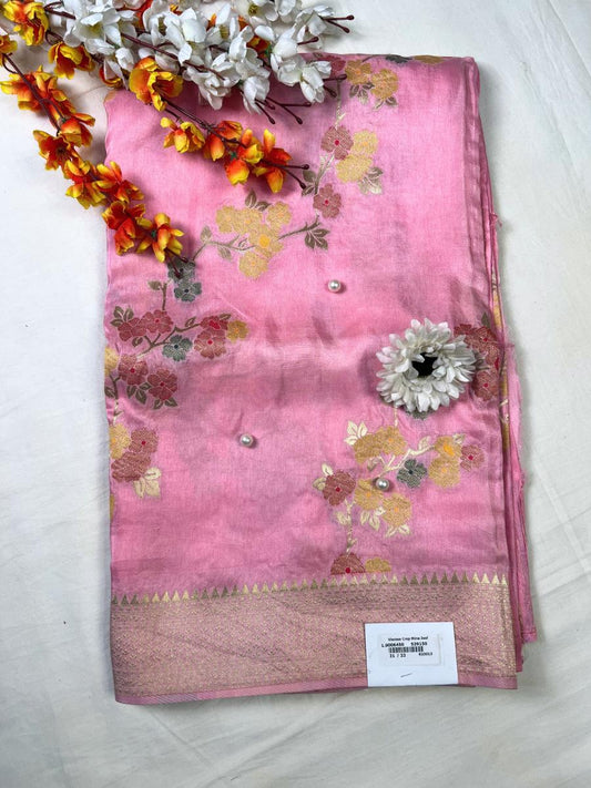 Pink Viscose Silk