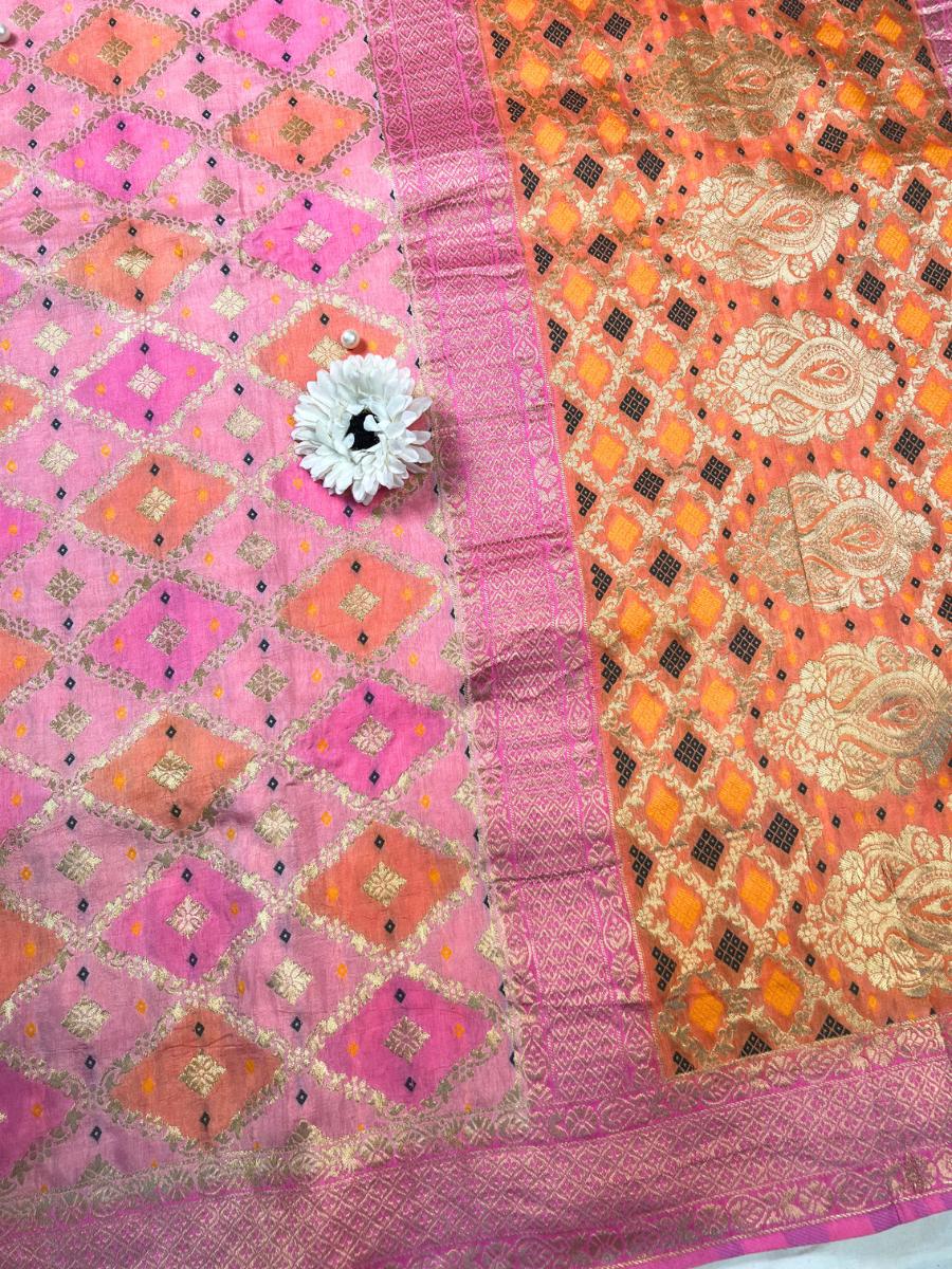 Pink Viscose Silk