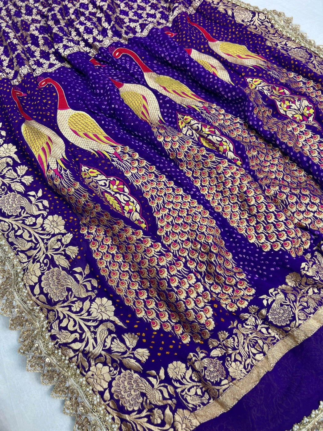 Royal Blue Bandhej