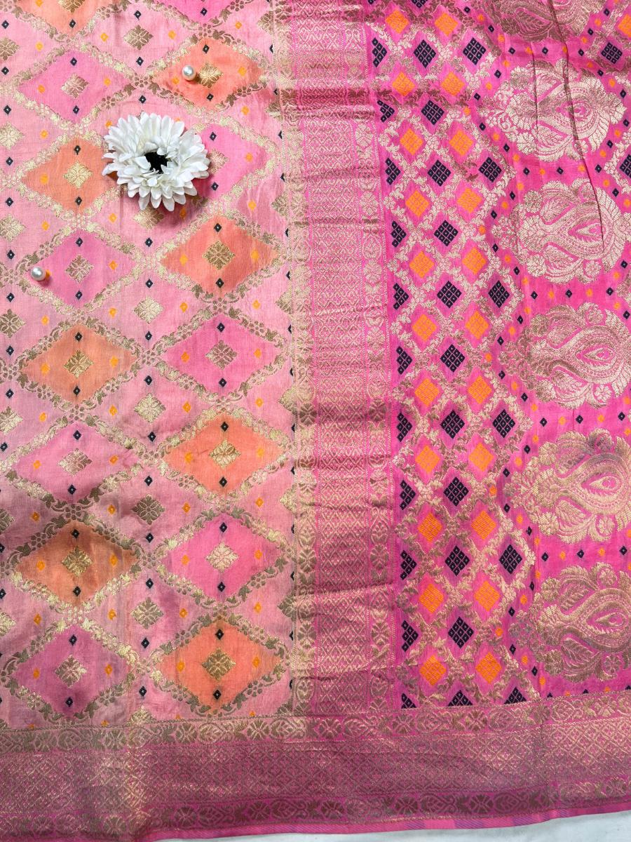 Pink Viscose Silk