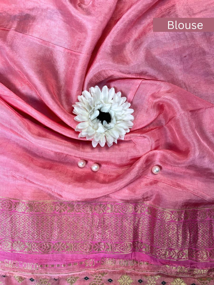 Pink Viscose Silk