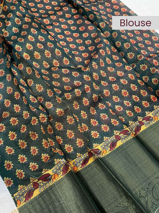 Manipuri Kota silk saree with subtle traditional motifs and soft finish