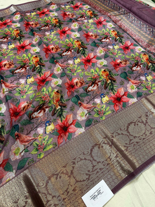 Manipuri Kota Silk Saree