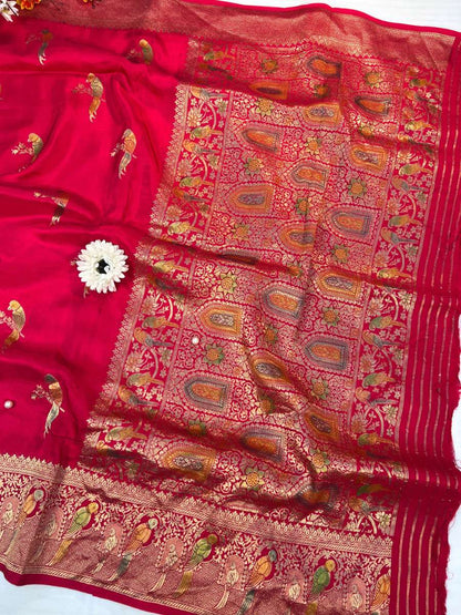 Viscose Silk Saree