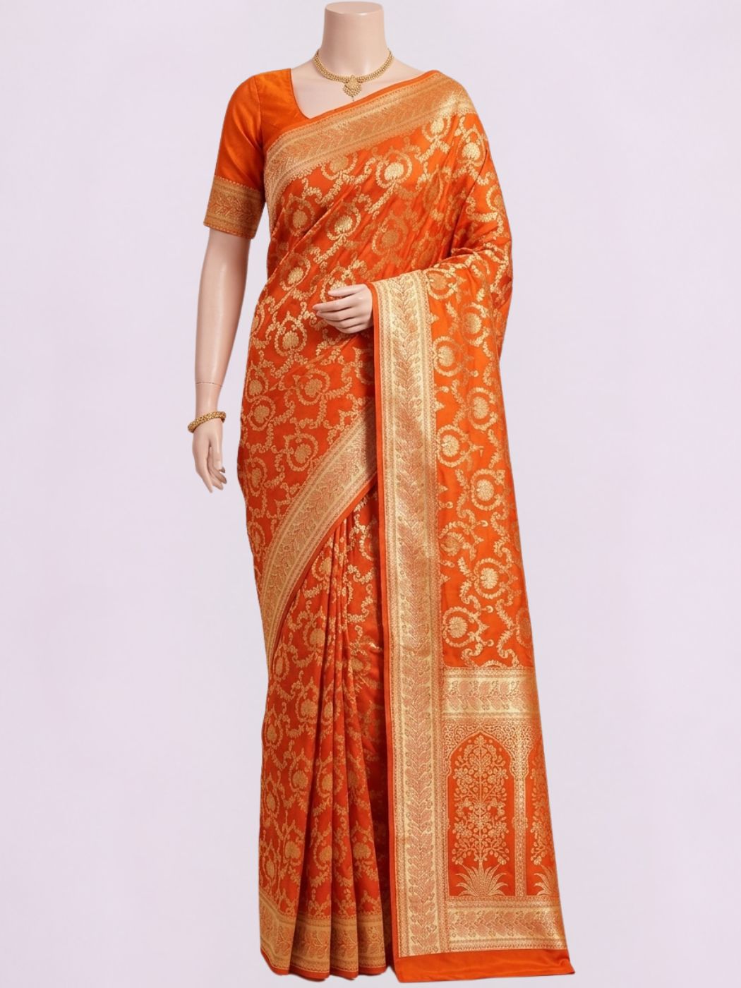 Orange Katan Silk